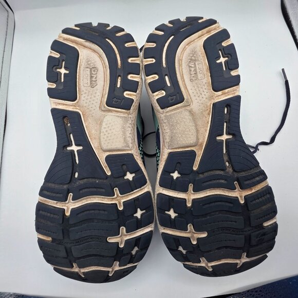 Brooks Ghost 14 Womens Size 10 Purple Peacoat Yucca Athletic Shoes Running - Picture 7 of 14